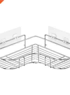 Shower Corner Adhesive Shelf Bathroom Organizer Accessories