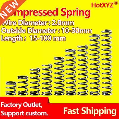 HotXYZ Cylidrical Coil Compression Spring Rotor Return Compr