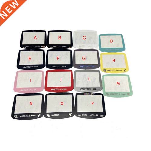 10 PCS a lot Glass Screen Lens For Game Boy Advance for G-B-