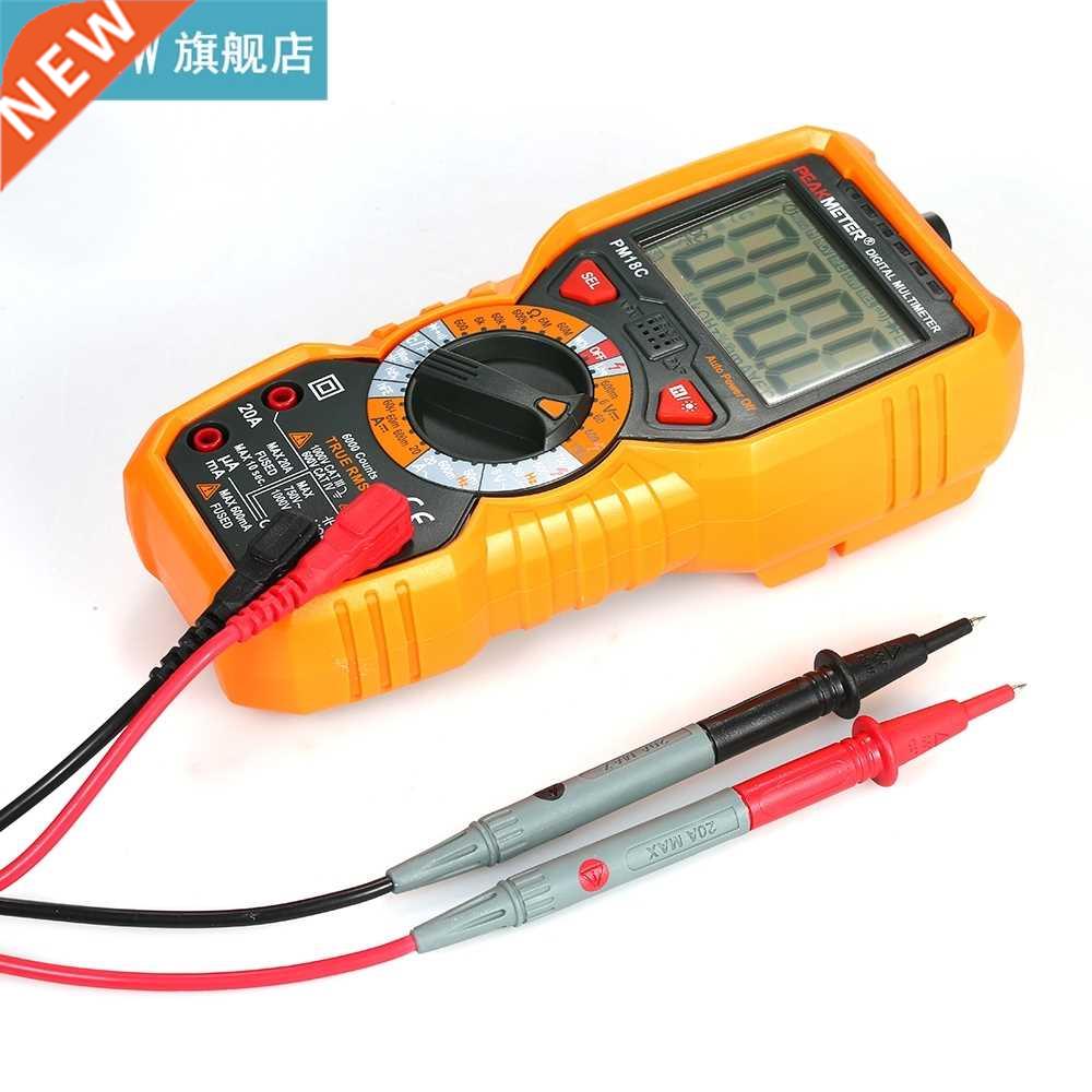 True RMS Digital Multimeter PEAKMETER PM18C AC/DC Voltage Cu