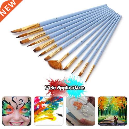 12pcs Watercolor Art Supplies Gouache Easy Clean Durable Sta
