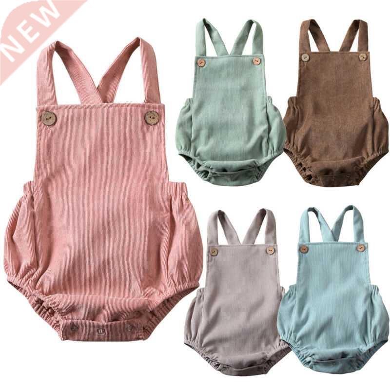New 5Colors Toddler Baby Boy Girl Romper Bodysuit Sunsuit Ou