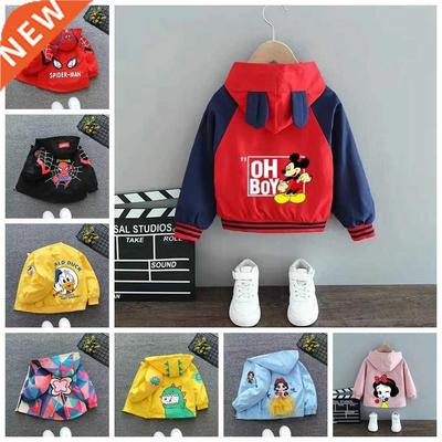 Boys Jackets For Kids Casual Outfit Girl Coat Cartoon Dinosa