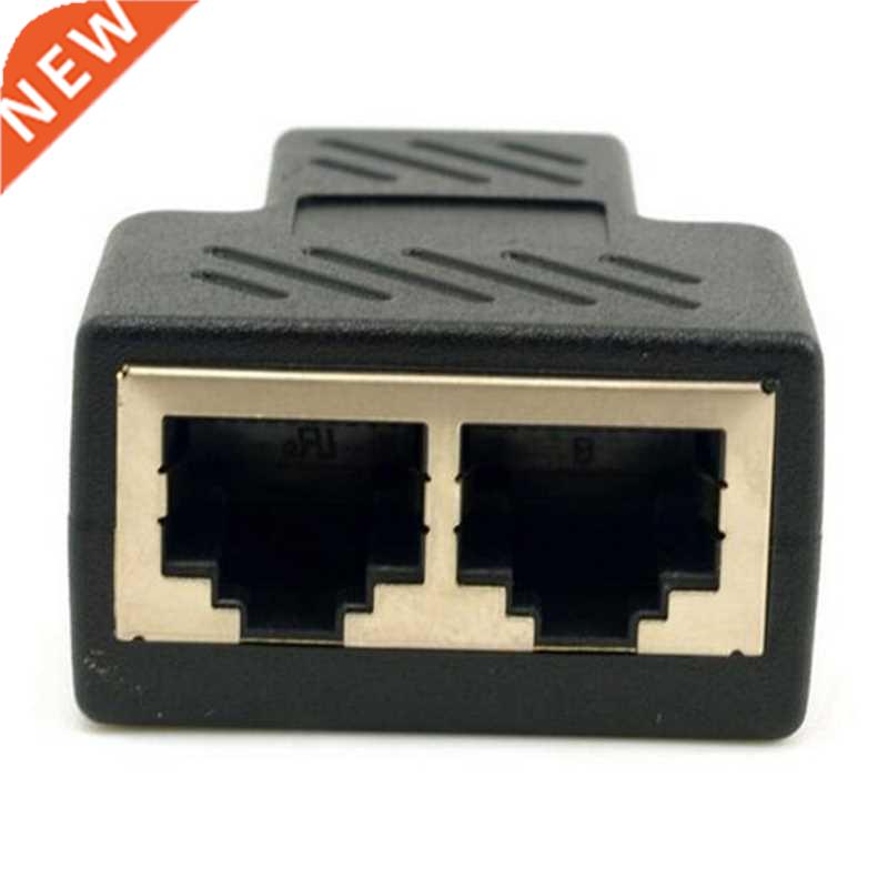 1 To 2 Ways RJ45 Female LAN Ethernet Network Cable Female Sp