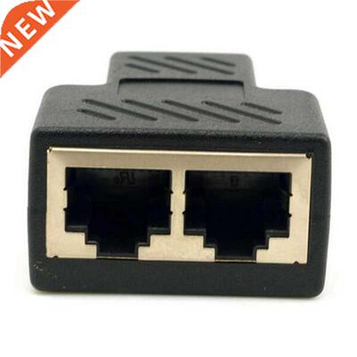 1 To 2 Ways RJ45 Female LAN Ethernet Network Cable Female Sp