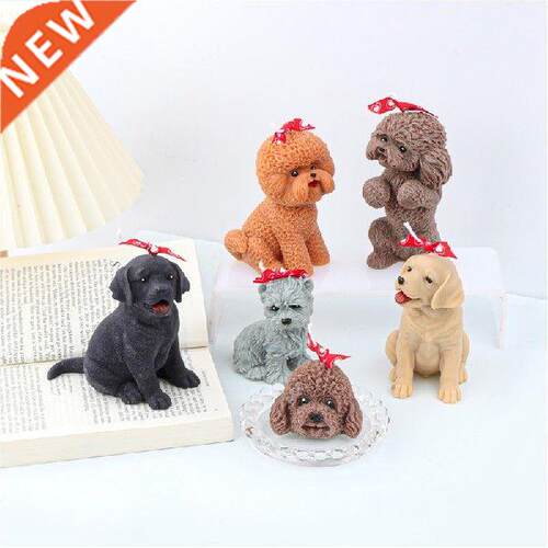 Animal Dog Cat Shape Silicone Candle Mold Handmade
