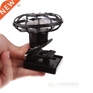 Solar Sun Power Panel Ventilator Fan Outdoor Cap Clip-on Coo