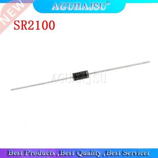 50PCS SCHOTTKY DIODE SR2100 2A 100V DO-15 DIP