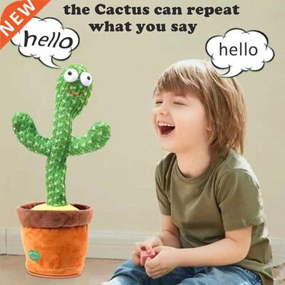 Dancing Electric Cactus Bailarin Kawaii Room Decor Talking