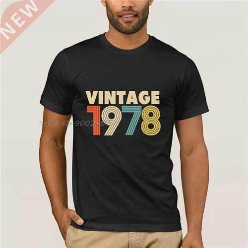 Mannen Shirts Vintage 1978 Mode 40th Verjaardagscadeau T 80