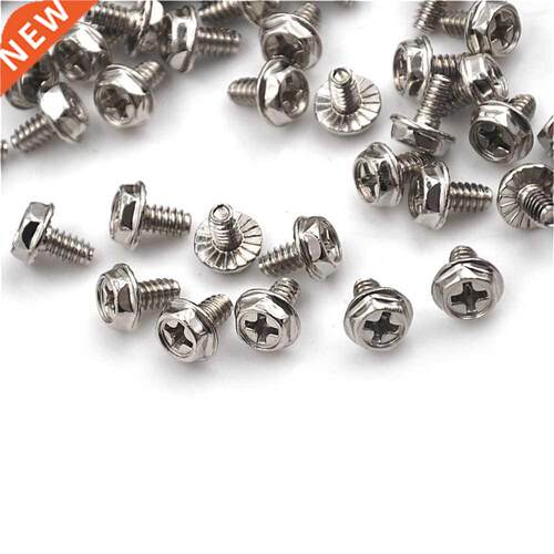 100Pcs M3 Screws Diameter 3mm Length 5mm M3x5  For Comput