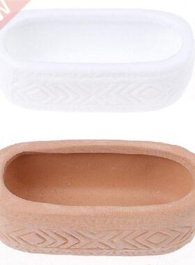 Mini Ceramic Flower Pot 1/12 Dollhouse Miniature