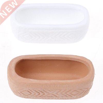 Mini Ceramic Flower Pot 1/12 Dollhouse Miniature