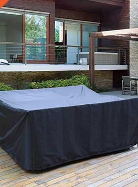 Black Outdoor Patio Garden Furniture Waterproof vers Rain Sn