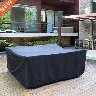 Black Outdoor Patio Garden Furniture Waterproof vers Rain Sn