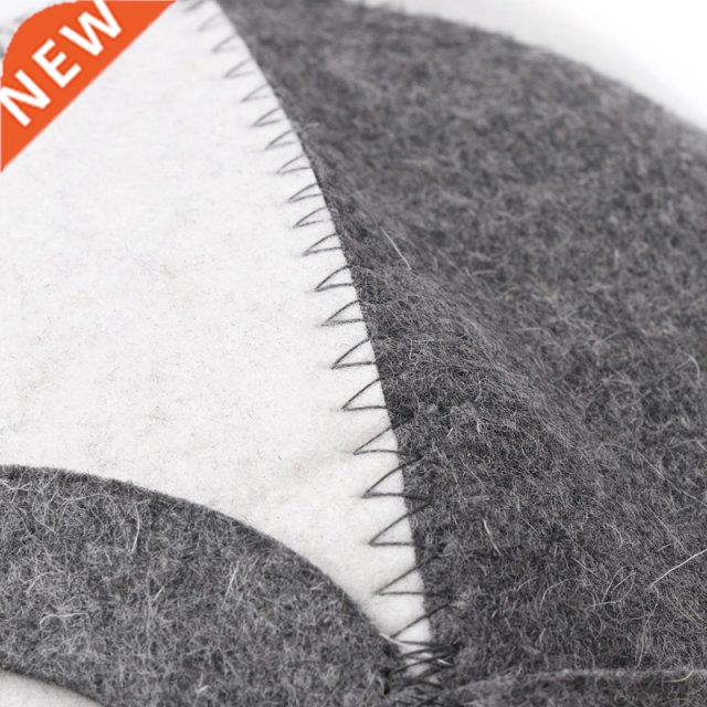 Wool Felt Sauna Hat Anti Heat Russian Banya For Bath House H