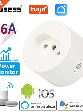BR Wifi Smart Plug Socket 16A Outlet Monitor Timing