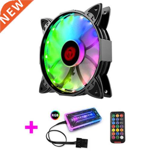Amber Varible Color Computer PC Fan Adjust RGB Cooling Fan 1