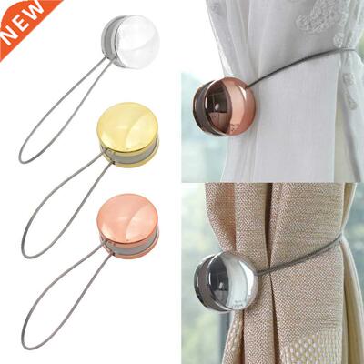 1Pcs/ 2Pcs Magnetic Curtains Tieba Clip Bule Holder Stra