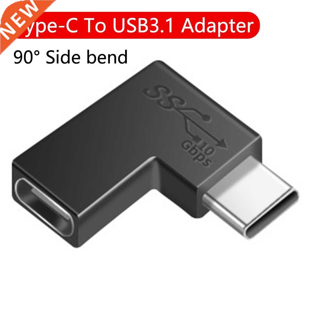 Type C To Usb Adapter 90 Degree Angle 10Gbps GEN2 High Speed