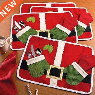 1pc Hot Table Dish Bowl Food Placemat Decoration Christmas