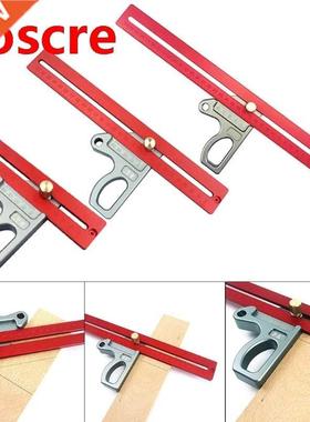 200/300/400mm Woodworking 45/90 Degree Scriber Ruler Height