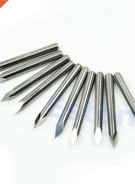 10pcs 45 Degree Carbide Steel Pyramid Engraving Bits CNC Rou
