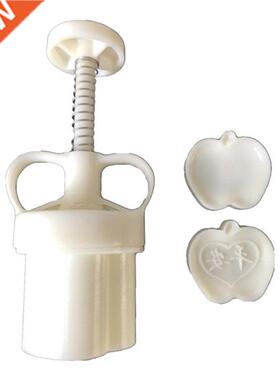 Plastic Mooncake Mold 50g Fruit Stp Cookie Cutter Mould DI