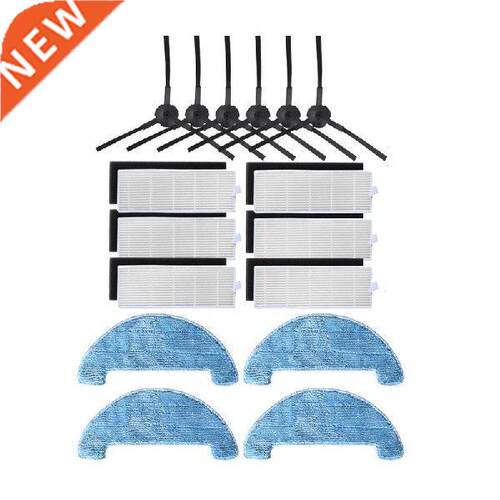 Vacuum Cleaner Side Brush Hepa Filter Mop Cloths Rags for