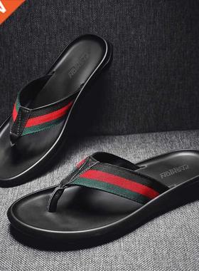 Topvivi summer luxury brand men flip flops slippers men desi