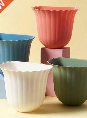 Kitchen Plastic Flower Hanging Trash Can Cabinet Door