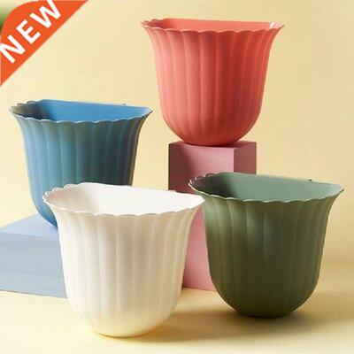 Kitchen Plastic Flower Hanging Trash Can Cabinet Door