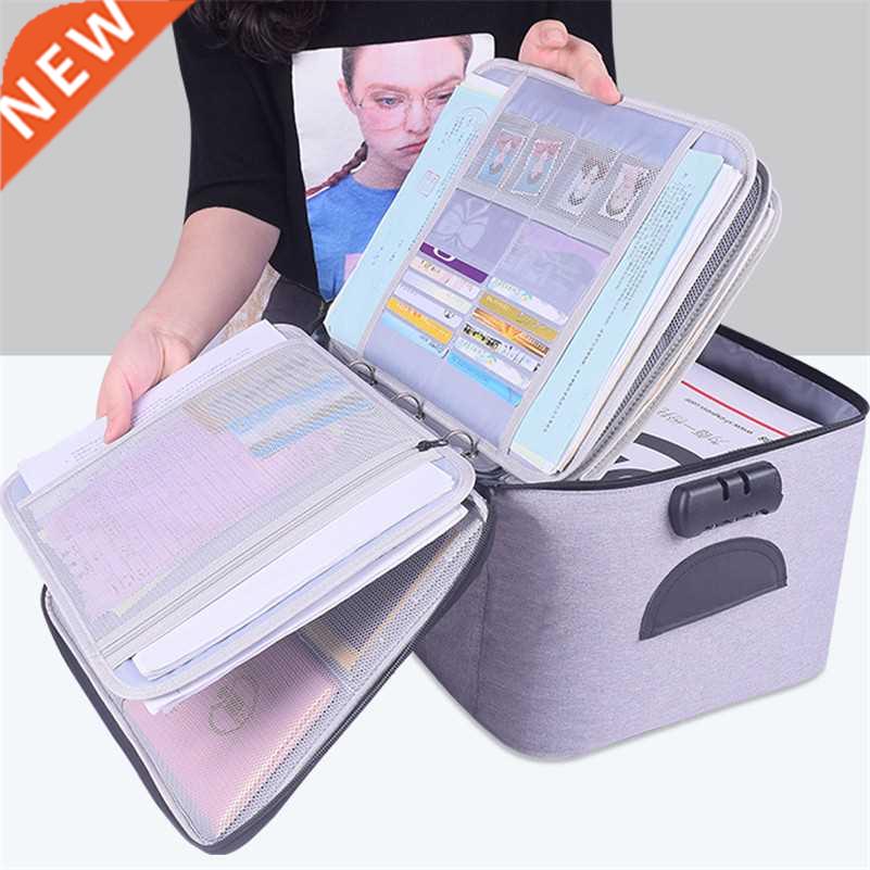 High Large Capacity Document Storage Bag Box Waterproof Docu
