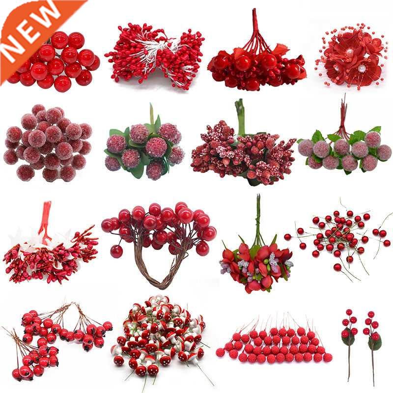 Cheap Red Gold Mixed Hybrid Flower Cherry Stamens Berries Bu