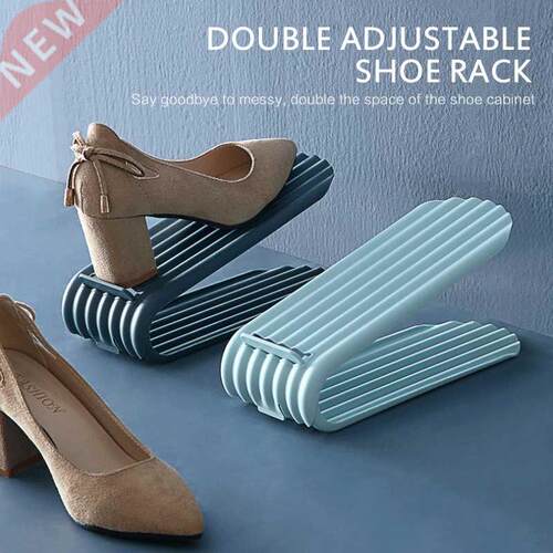 Durable Adjustable Shoe Hanger Shoe Organizer Footwear Suppo