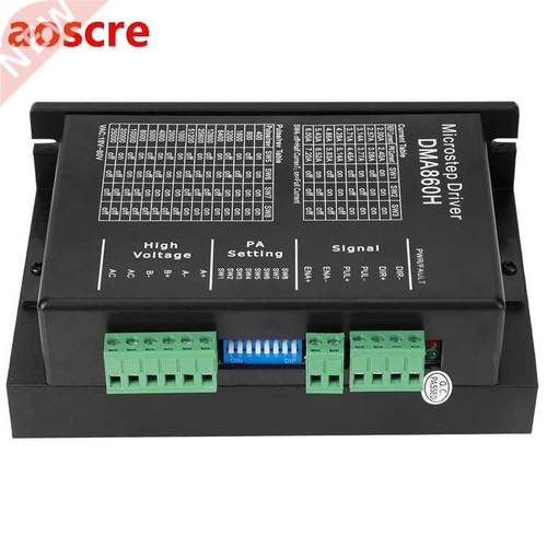 Stepper Motor Driver CNC Digital 2 Bit Ultra Low Noise DMA8