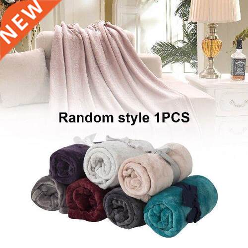 Flannel Fleece Throw Blanket Lightweight Plush Throw
