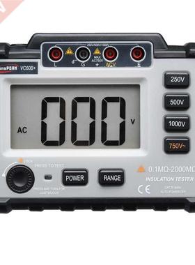 WinAPEX Digital Insulation Tester 250V 500V 1000V DC Voltage