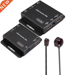 2-port HDMI extender IR POE cat5/6 cable( HDMI ethernet exte