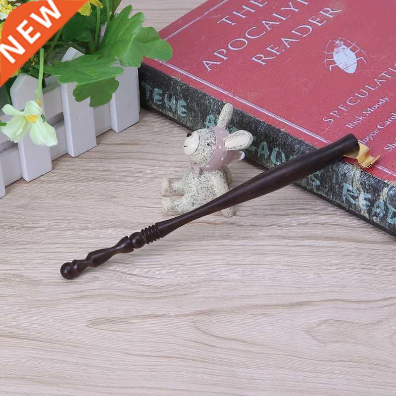 Vintage English Oblique Calligraphy Dip Pen Nib Holder Wood