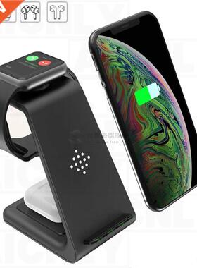 3 In 1 Wireless Charger 10W Fast Charge Iphone 11 Pro SE2