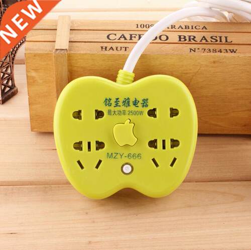 Apple modeling socket, green, lovely, desktop, porous panel,