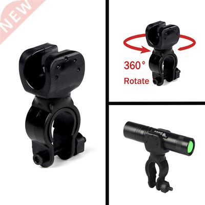 niversal 360 Degree Led Flashlight Bicycle Mount Bracket F