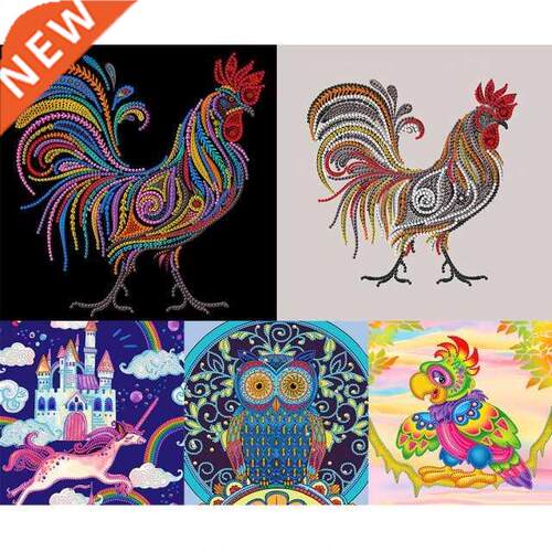 5D DIY Prt Specil Shped Drill Dimond Cross Stitch Home D