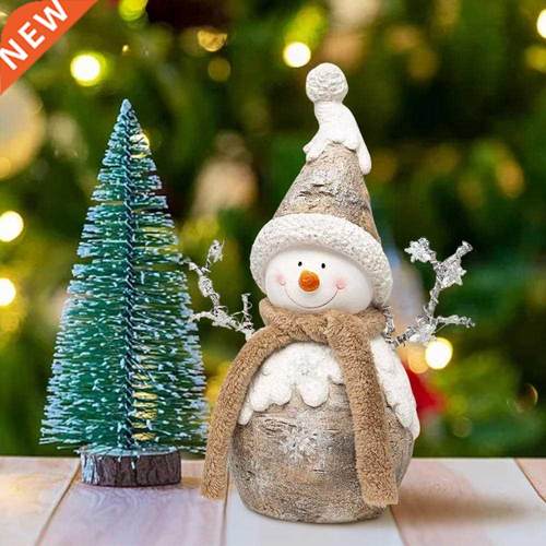 Merry Christmas Santa Claus Snowman Decoration Xmas