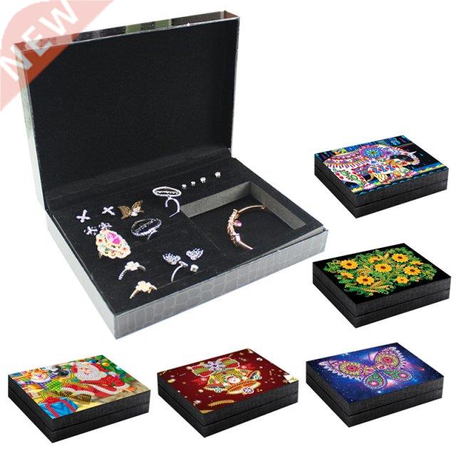 5D  Special Shaped Diamond Painting Jewelry Box Storage b