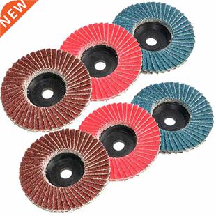 6pcs 75mm 3inch Sanding Flap Disc Discs Grit Too Abrasive