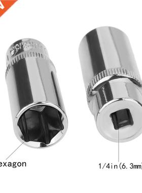 1/4 Hex Ratchets Extension Sleeve Bar Socket Adapter Drive S