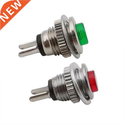 2//5Pcs DS-101 8mm On/Off Push Button Round Micro Momentary