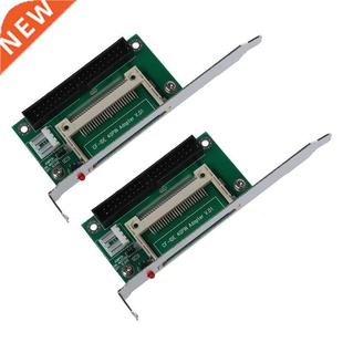 2X CF Flash Card to 40 Pins IDE 3.5 inch Male Adapter Conver